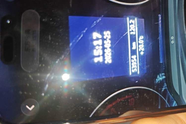Used Audi A3 2020 Sportback 35 TFSI Fashion Edition China VI Emission Standard Odometer Close Up