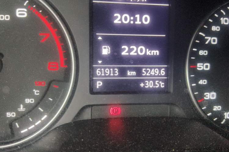 Used Audi A3 2020 Restyled Limousine 35 TFSI Ambition Version China VI Odometer Close Up