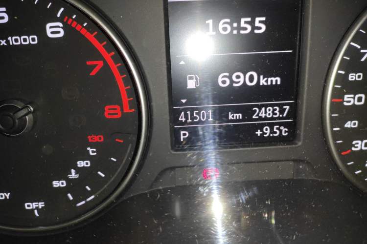 Used Audi A3 2020 Limousine 35 TFSI Ambition China VI Odometer Close Up