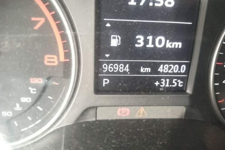 Used Audi A3 2020 Limousine 35 TFSI Ambition China VI Odometer Close Up