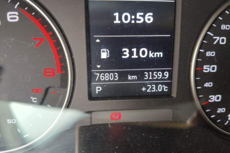 Used Audi A3 2020 Restyled Sportback 35 TFSI Entry-Level China VI Emission Standard Odometer Close Up