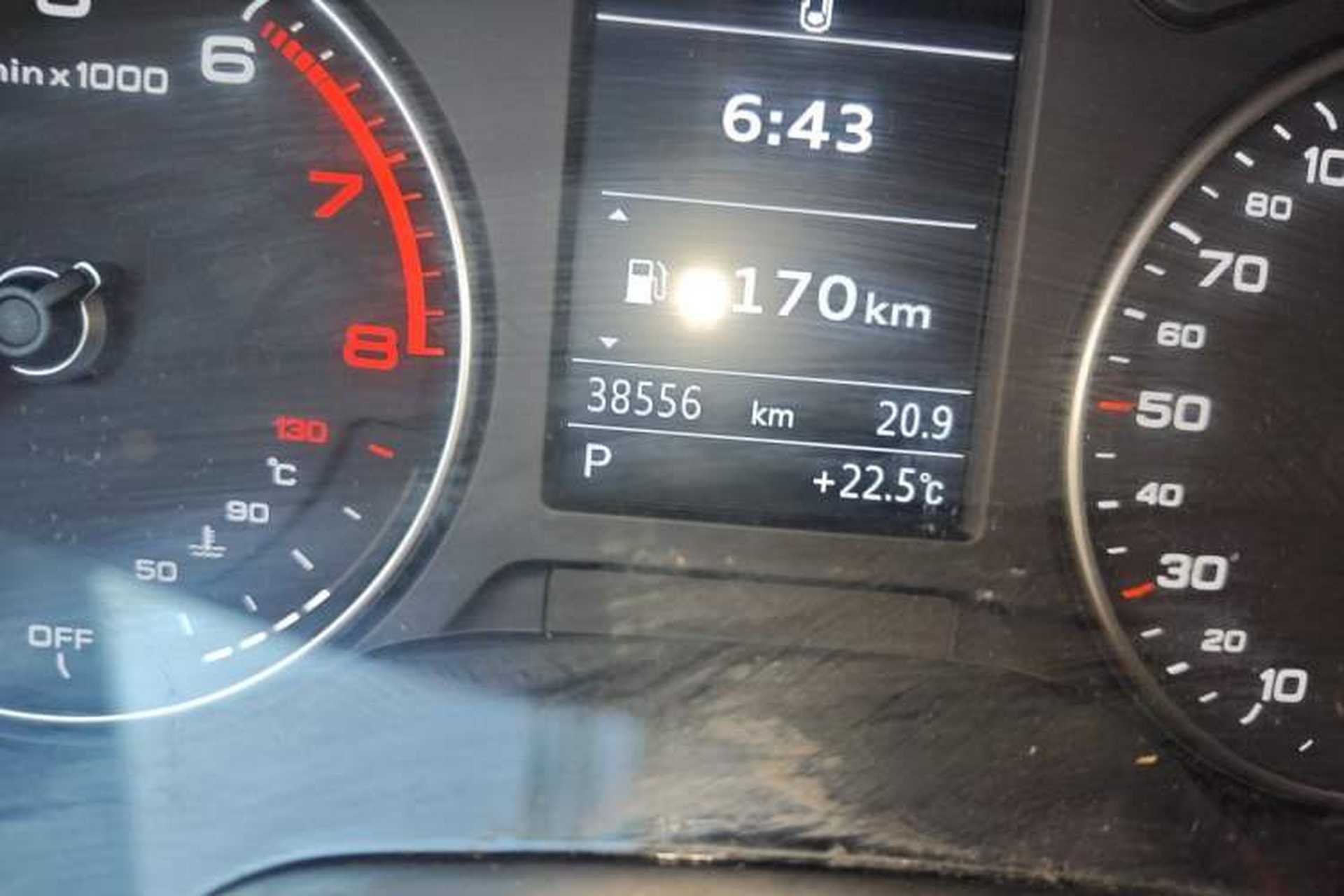 Used Audi A3 2020 Restyled Sportback 35 TFSI Entry-Level China VI Emission Standard Odometer Close Up