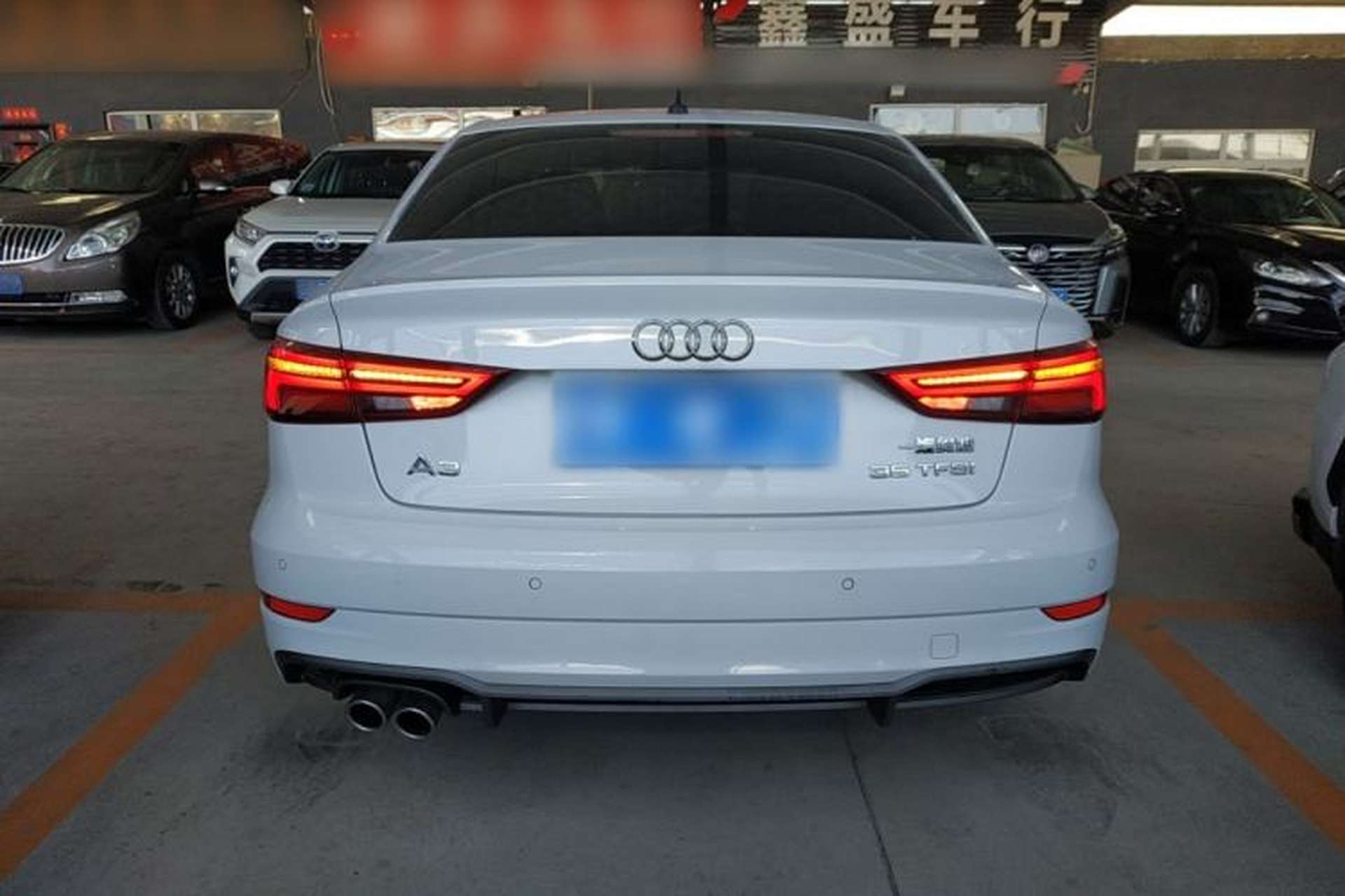 Used Audi A3 2020 Limousine 35 TFSI Fashion Edition China VI Emission Standard Rear