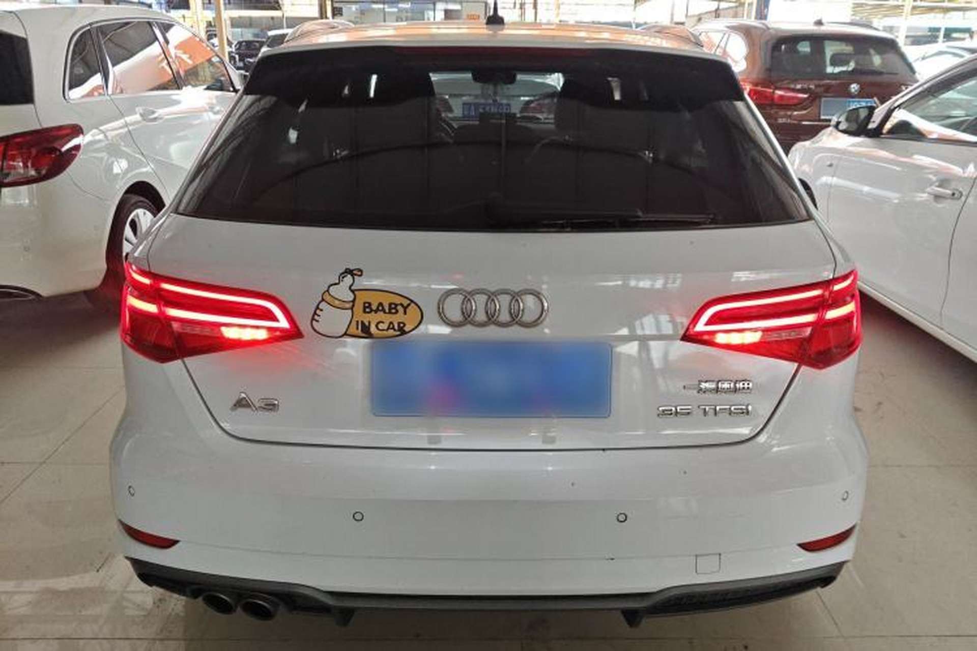 Used Audi A3 2020 Sportback 35 TFSI Sporty Model China VI Rear