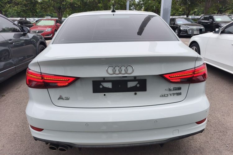 Used Audi A3 2020 Limousine 35 TFSI Fashion Edition China VI Emission Standard Rear