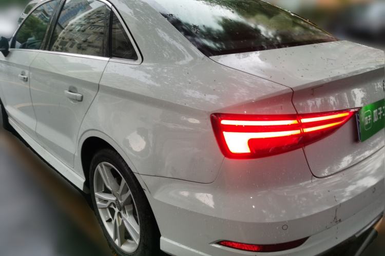 Used Audi A3 2020 Limousine 35 TFSI Fashion Edition China VI Emission Standard Rear Left 45 Deg