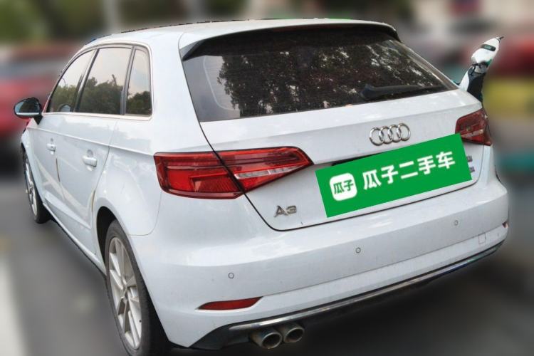 Used Audi A3 2020 Restyled Sportback 35 TFSI Entry-Level China VI Emission Standard Rear Left 45 Deg