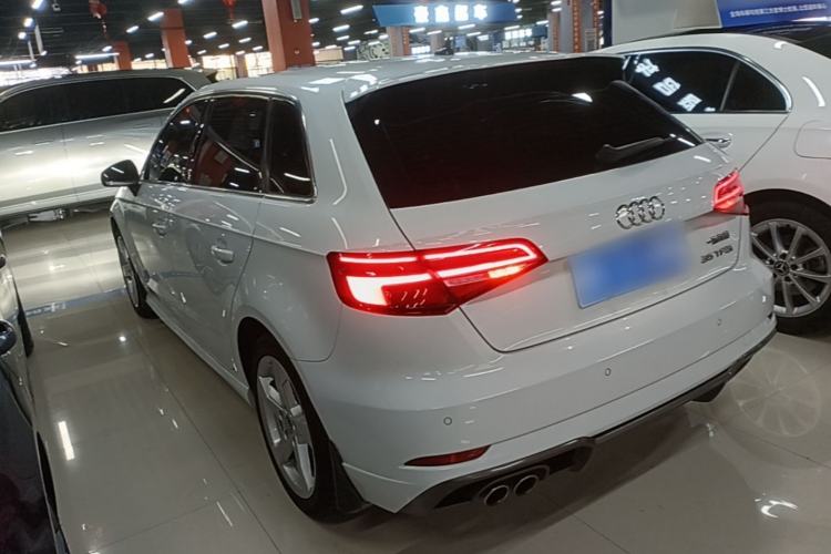 Used Audi A3 2020 Sportback 35 TFSI Fashion Edition China VI Emission Standard Rear Left 45 Deg