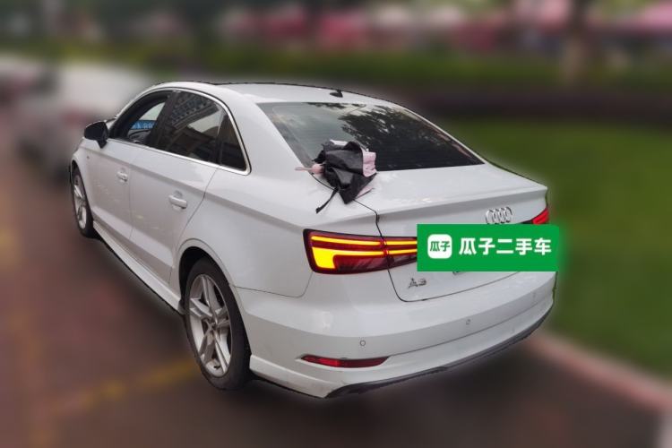Used Audi A3 2020 Limousine 35 TFSI Fashion Edition China VI Emission Standard Rear Left 45 Deg