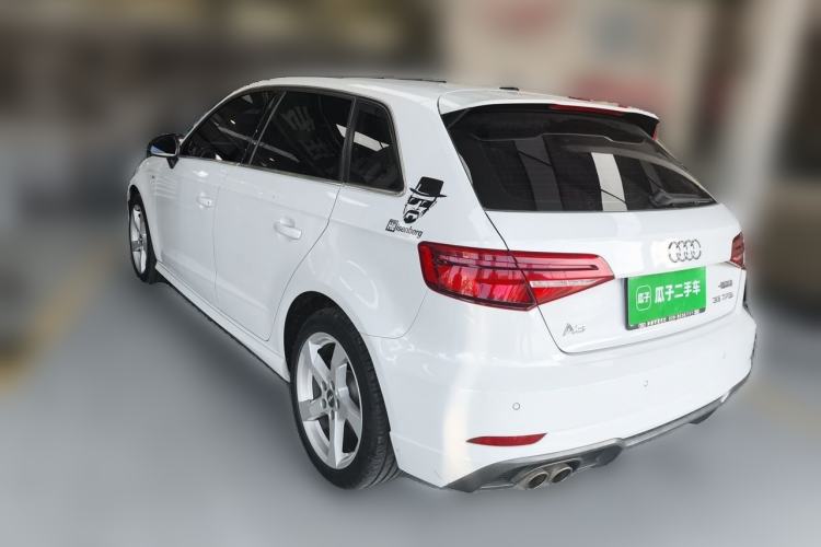 Used Audi A3 2020 Sportback 35 TFSI Fashion Edition China VI Emission Standard Rear Left 45 Deg