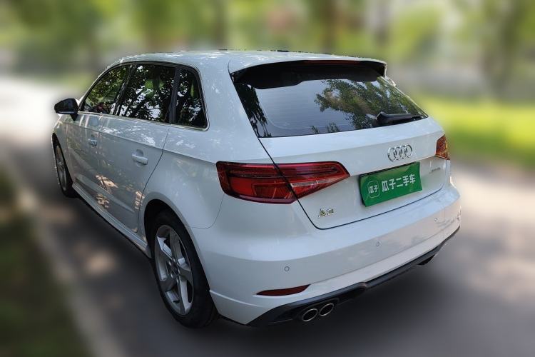 Used Audi A3 2020 Sportback 35 TFSI Fashion Edition China VI Emission Standard Rear Left 45 Deg