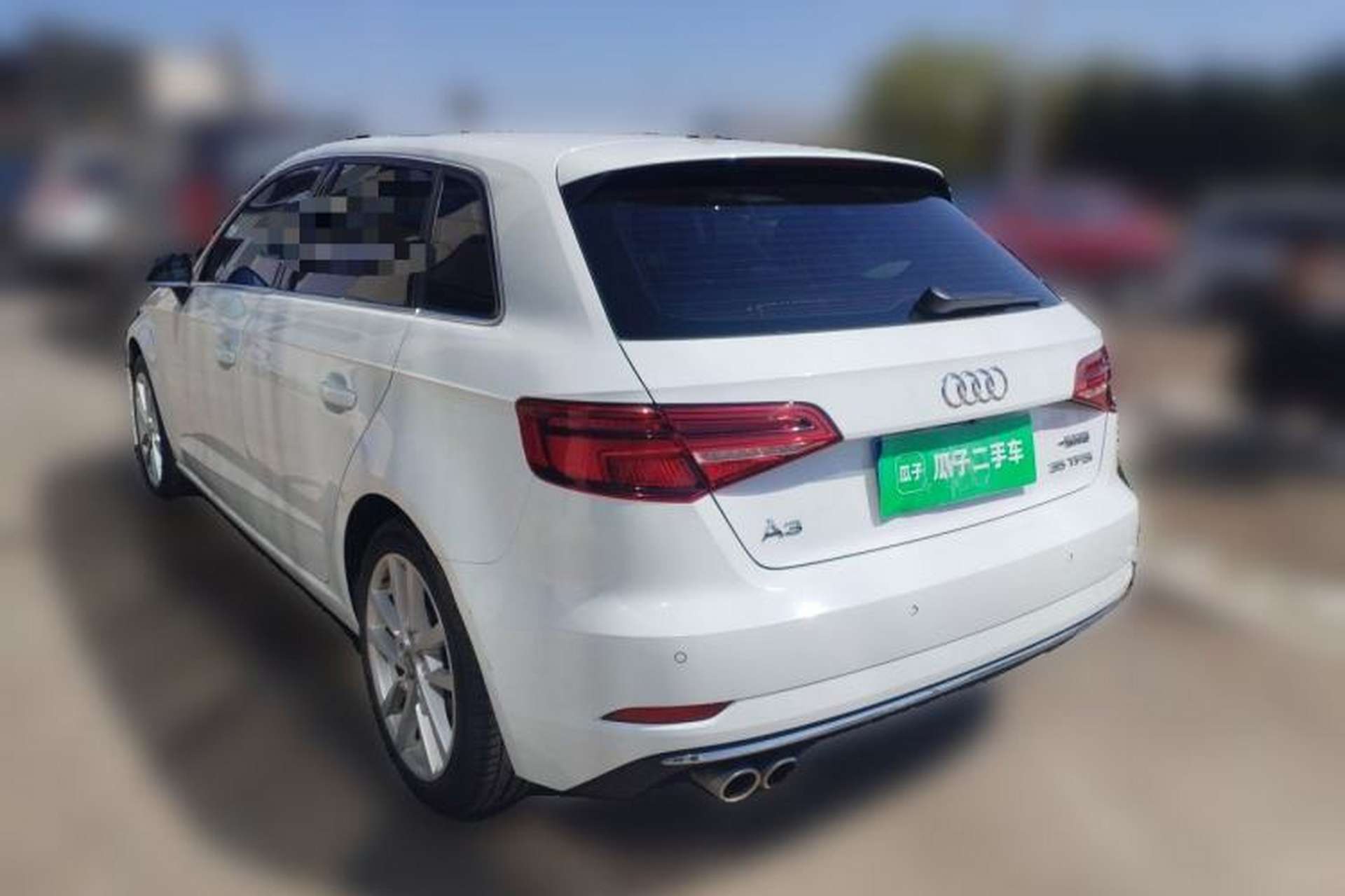 Used Audi A3 2020 Restyled Sportback 35 TFSI Entry-Level China VI Emission Standard Rear Left 45 Deg