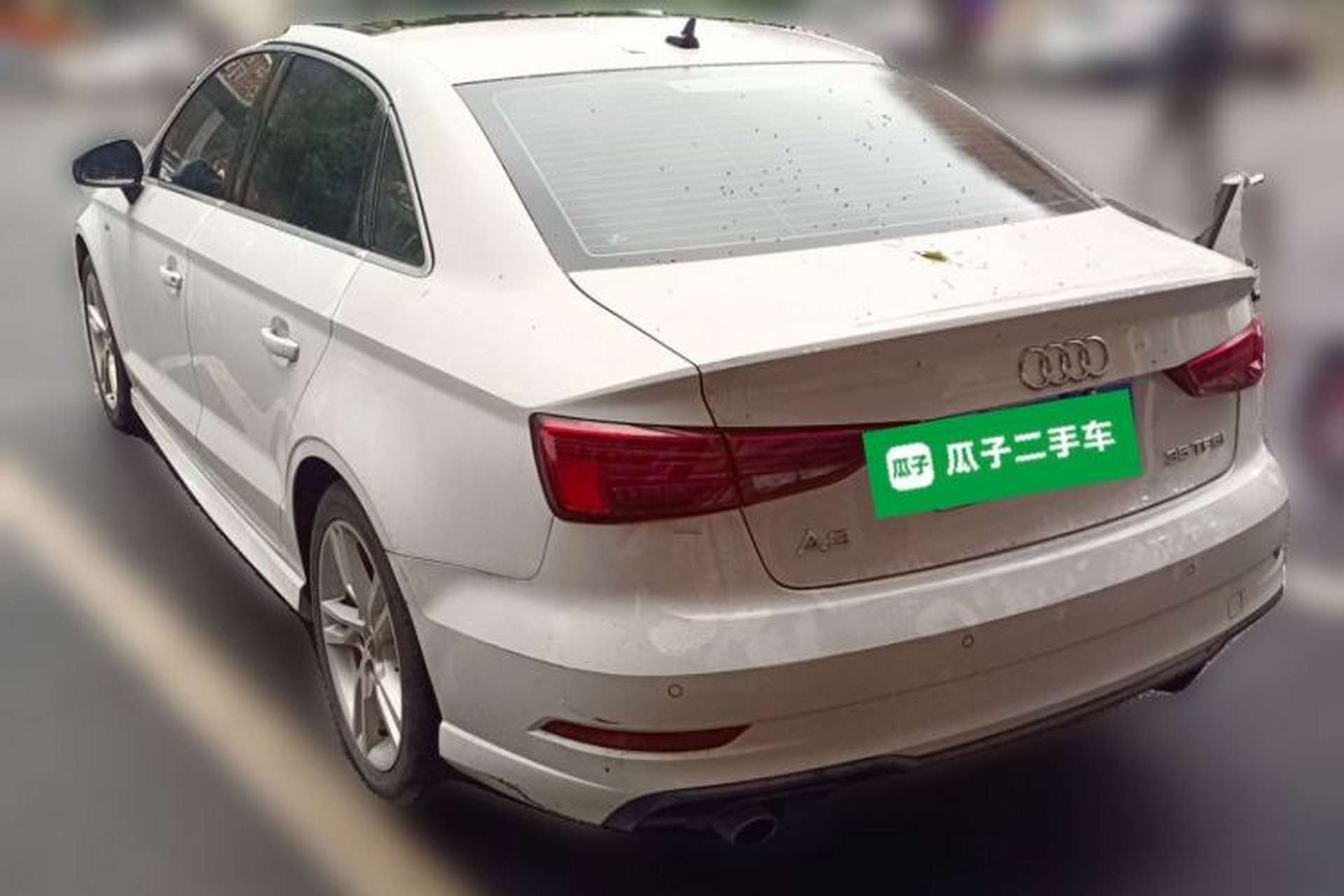 Used Audi A3 2020 Limousine 35 TFSI Fashion Edition China VI Emission Standard Rear Left 45 Deg