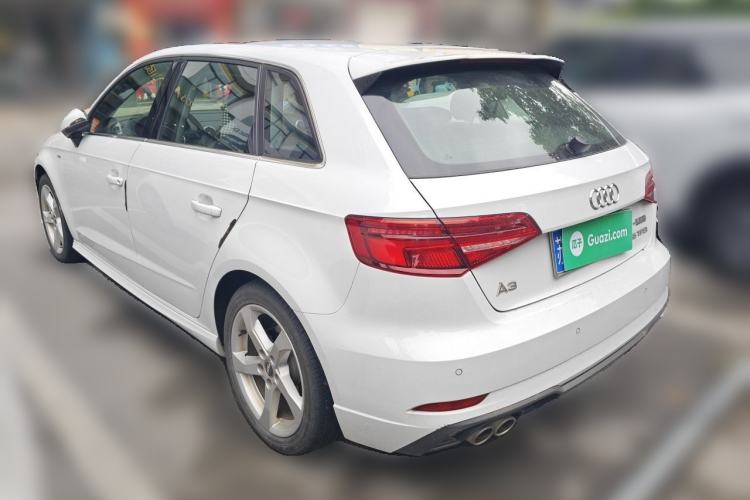 Used Audi A3 2020 Sportback 35 TFSI Fashion Edition China VI Emission Standard Rear Left 45 Deg