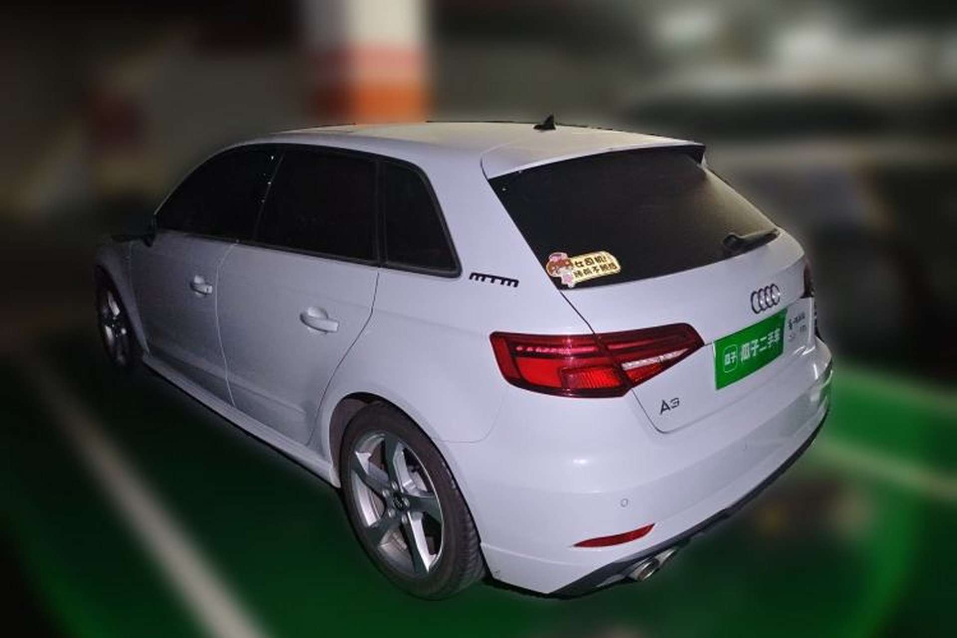 Used Audi A3 2020 Sportback 35 TFSI Fashion Edition China VI Emission Standard Rear Left 45 Deg