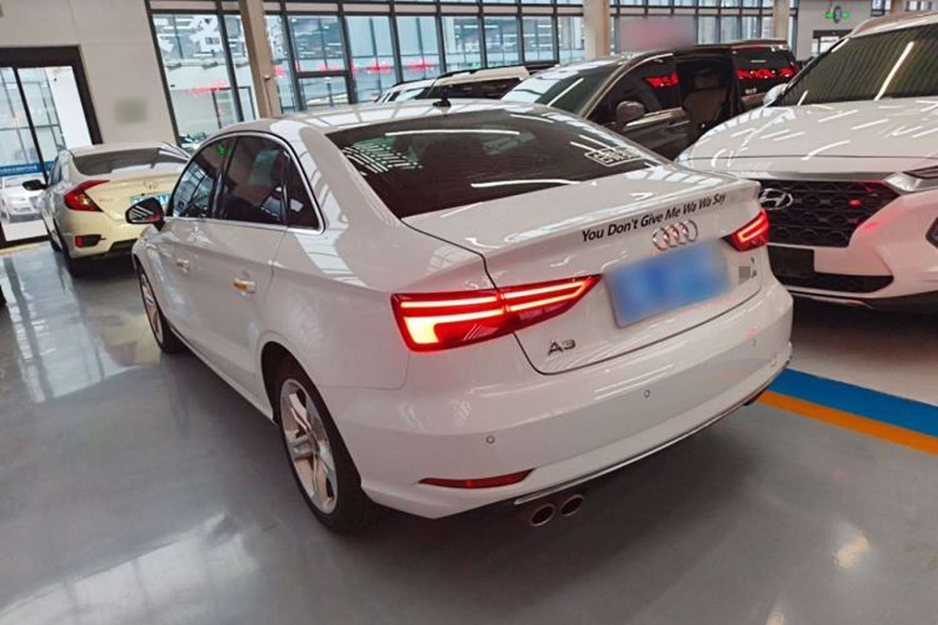 Used Audi A3 2020 Restyled Limousine 35 TFSI Ambition Version China VI Rear Left 45 Deg