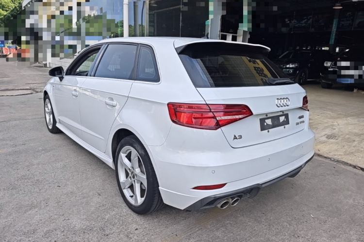Used Audi A3 2020 Sportback 35 TFSI Fashion Edition China VI Emission Standard Rear Left 45 Deg