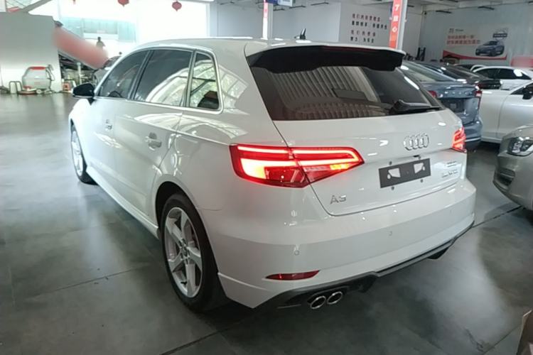 Used Audi A3 2020 Sportback 35 TFSI Fashion Edition China VI Emission Standard Rear Left 45 Deg
