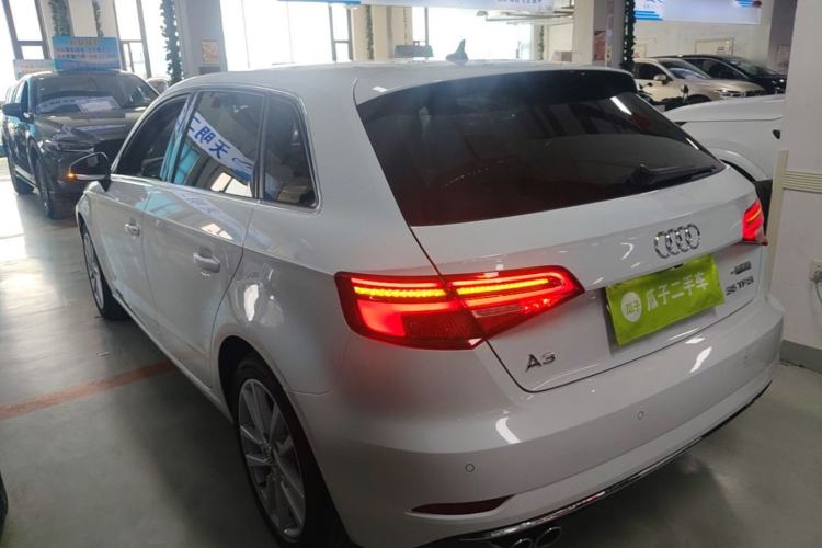 Used Audi A3 2020 Restyled Sportback 35 TFSI Entry-Level China VI Emission Standard Rear Left 45 Deg