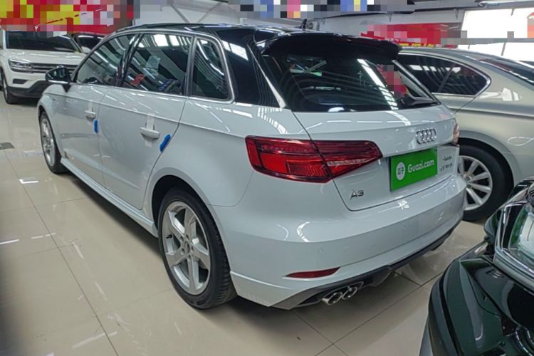 Used Audi A3 2020 Sportback 35 TFSI Fashion Edition China VI Emission Standard Rear Left 45 Deg