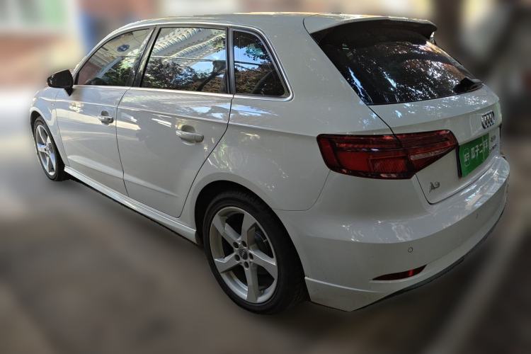 Used Audi A3 2020 Sportback 35 TFSI Fashion Edition China VI Emission Standard Rear Left 45 Deg