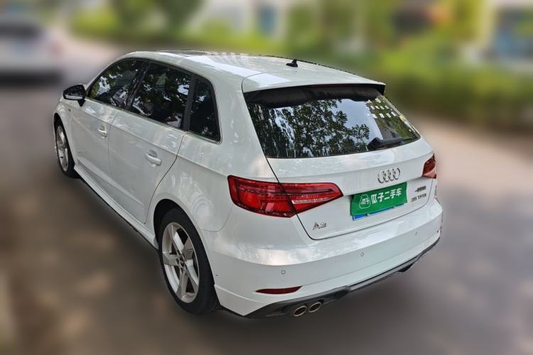 Used Audi A3 2020 Sportback 35 TFSI Fashion Edition China VI Emission Standard Rear Left 45 Deg