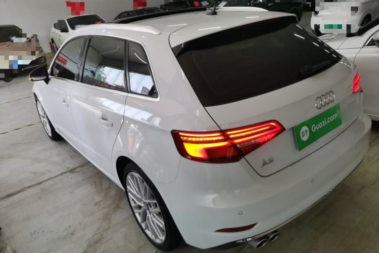 Used Audi A3 2020 Sportback 35 TFSI Style Edition China VI Emission Standard Rear Left 45 Deg
