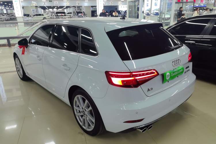 Used Audi A3 2020 Restyled Sportback 35 TFSI Entry-Level China VI Emission Standard Rear Left 45 Deg