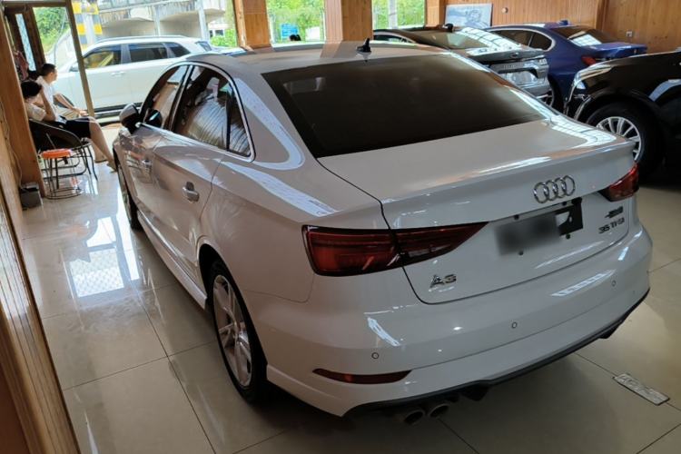 Used Audi A3 2020 Limousine 35 TFSI Fashion Edition China VI Emission Standard Rear Left 45 Deg