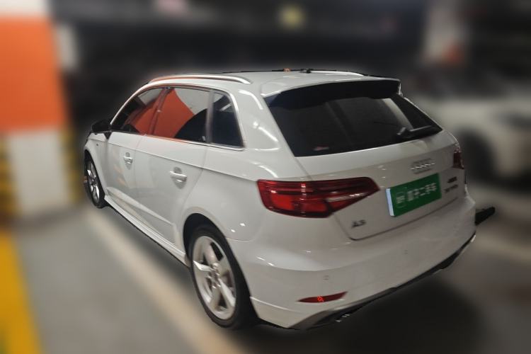 Used Audi A3 2020 Sportback 35 TFSI Fashion Edition China VI Emission Standard Rear Left 45 Deg
