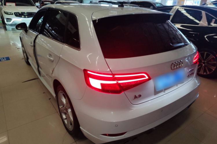 Used Audi A3 2020 Sportback 35 TFSI Fashion Edition China VI Emission Standard Rear Left 45 Deg