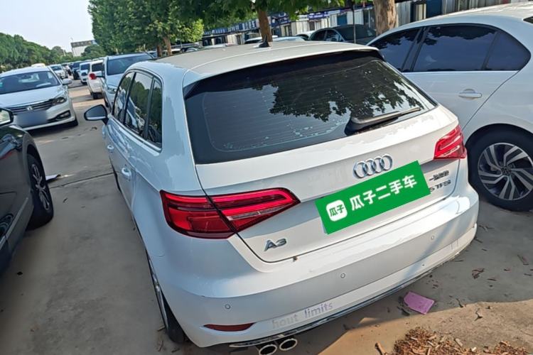Used Audi A3 2020 Restyled Sportback 35 TFSI Entry-Level China VI Emission Standard Rear Left 45 Deg