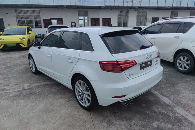 Used Audi A3 2020 Restyled Sportback 35 TFSI Entry-Level China VI Emission Standard Rear Left 45 Deg