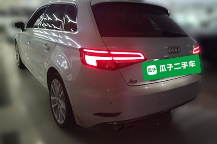 Used Audi A3 2020 Restyled Sportback 35 TFSI Entry-Level China VI Emission Standard Rear Left 45 Deg