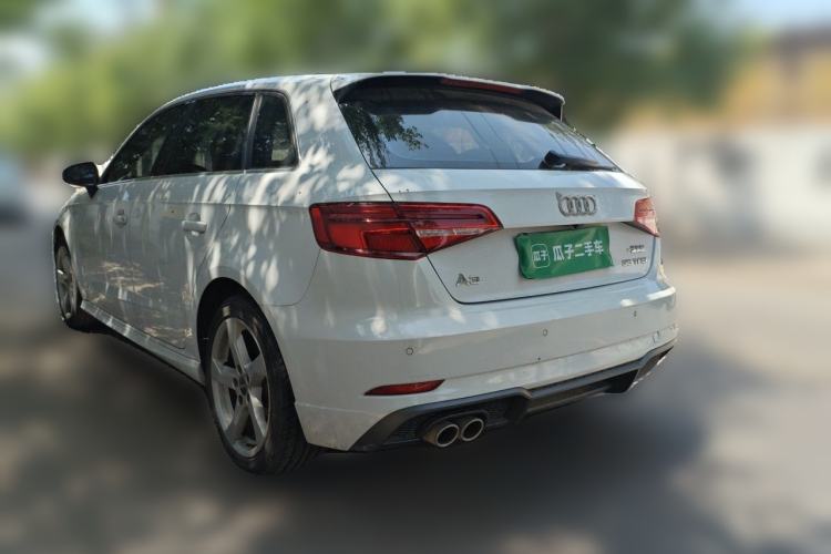 Used Audi A3 2020 Sportback 35 TFSI Fashion Edition China VI Emission Standard Rear Left 45 Deg
