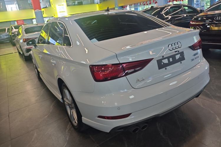 Used Audi A3 2020 Limousine 35 TFSI Fashion Edition China VI Emission Standard Rear Left 45 Deg
