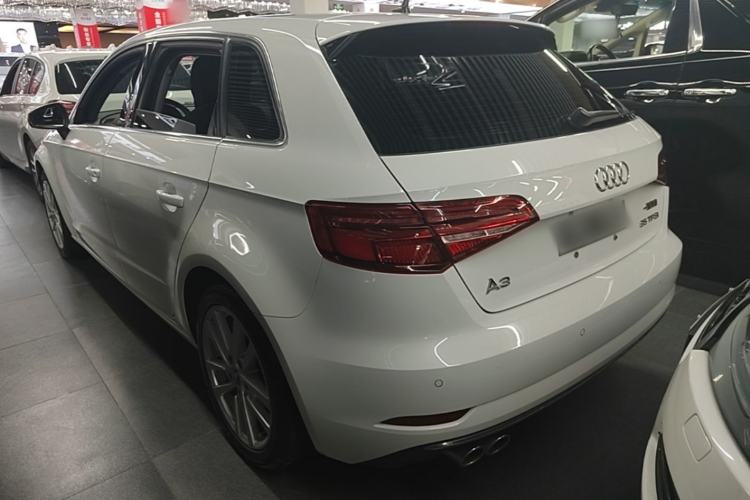 Used Audi A3 2020 Restyled Sportback 35 TFSI Entry-Level China VI Emission Standard Rear Left 45 Deg
