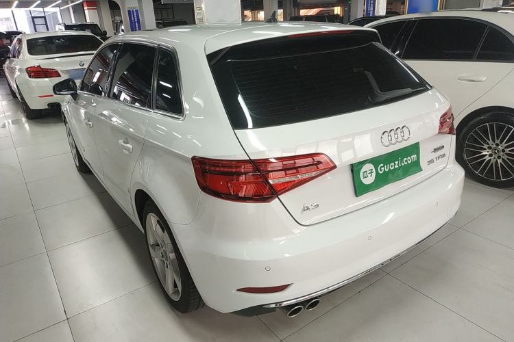 Used Audi A3 2020 Restyled Sportback 35 TFSI Entry-Level China VI Emission Standard Rear Left 45 Deg