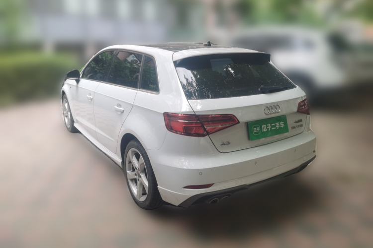 Used Audi A3 2020 Sportback 35 TFSI Fashion Edition China VI Emission Standard Rear Left 45 Deg