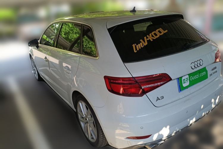 Used Audi A3 2020 Restyled Sportback 35 TFSI Entry-Level China VI Emission Standard Rear Left 45 Deg
