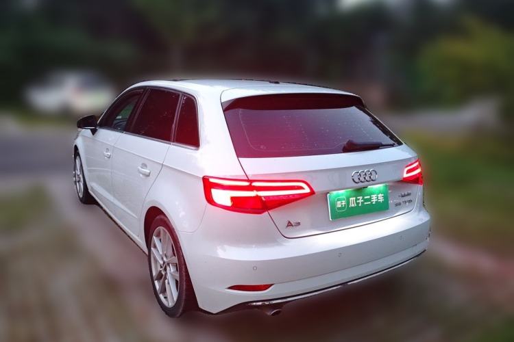 Used Audi A3 2020 Restyled Sportback 35 TFSI Entry-Level China VI Emission Standard Rear Left 45 Deg