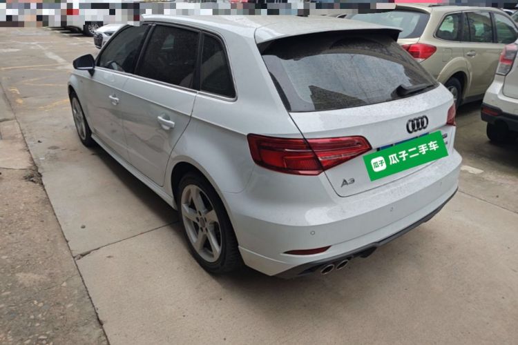Used Audi A3 2020 Sportback 35 TFSI Fashion Edition China VI Emission Standard Rear Left 45 Deg