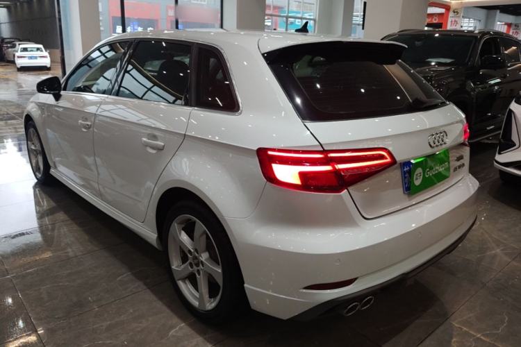 Used Audi A3 2020 Sportback 35 TFSI Fashion Edition China VI Emission Standard Rear Left 45 Deg