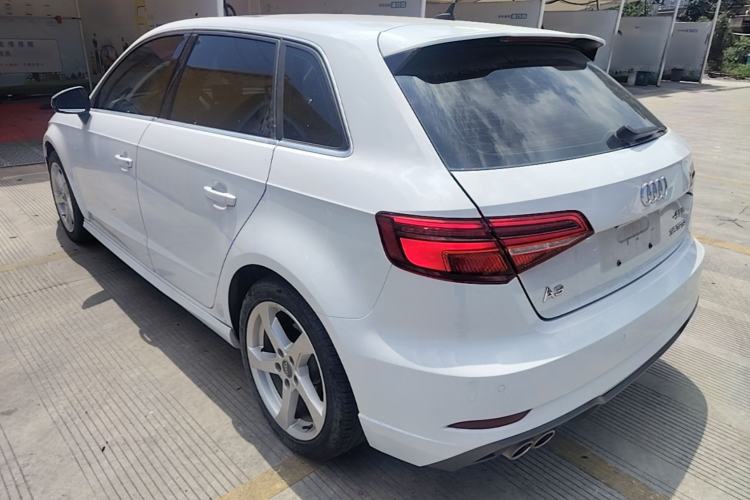 Used Audi A3 2020 Sportback 35 TFSI Fashion Edition China VI Emission Standard Rear Left 45 Deg
