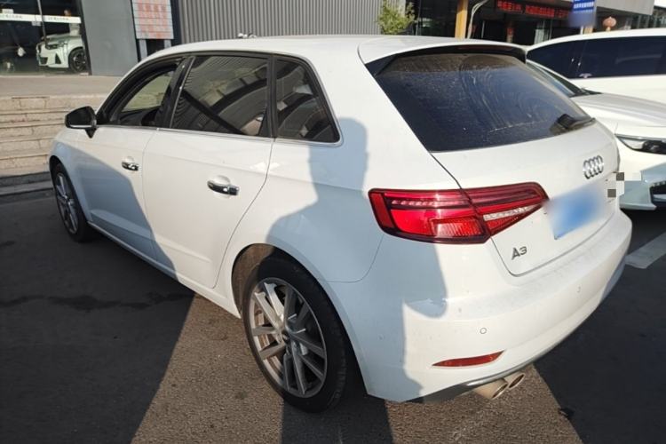 Used Audi A3 2020 Restyled Sportback 35 TFSI Entry-Level China VI Emission Standard Rear Left 45 Deg
