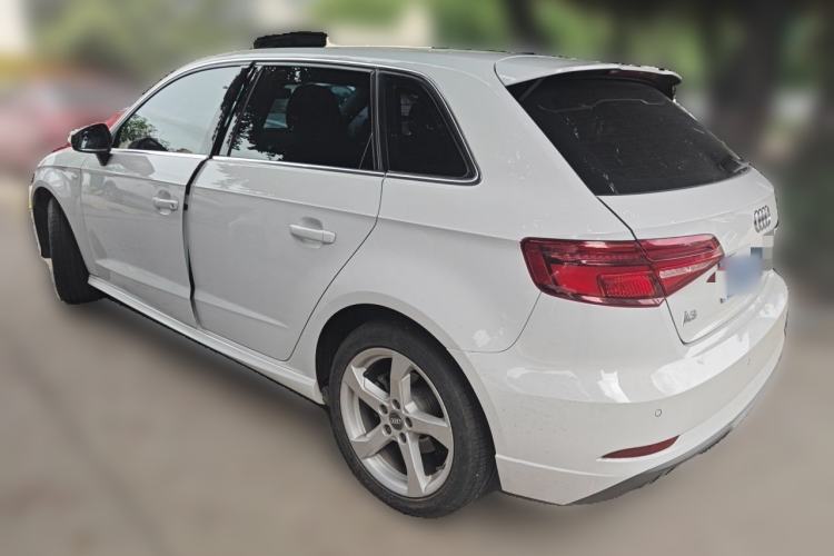 Used Audi A3 2020 Sportback 35 TFSI Fashion Edition China VI Emission Standard Rear Left 45 Deg