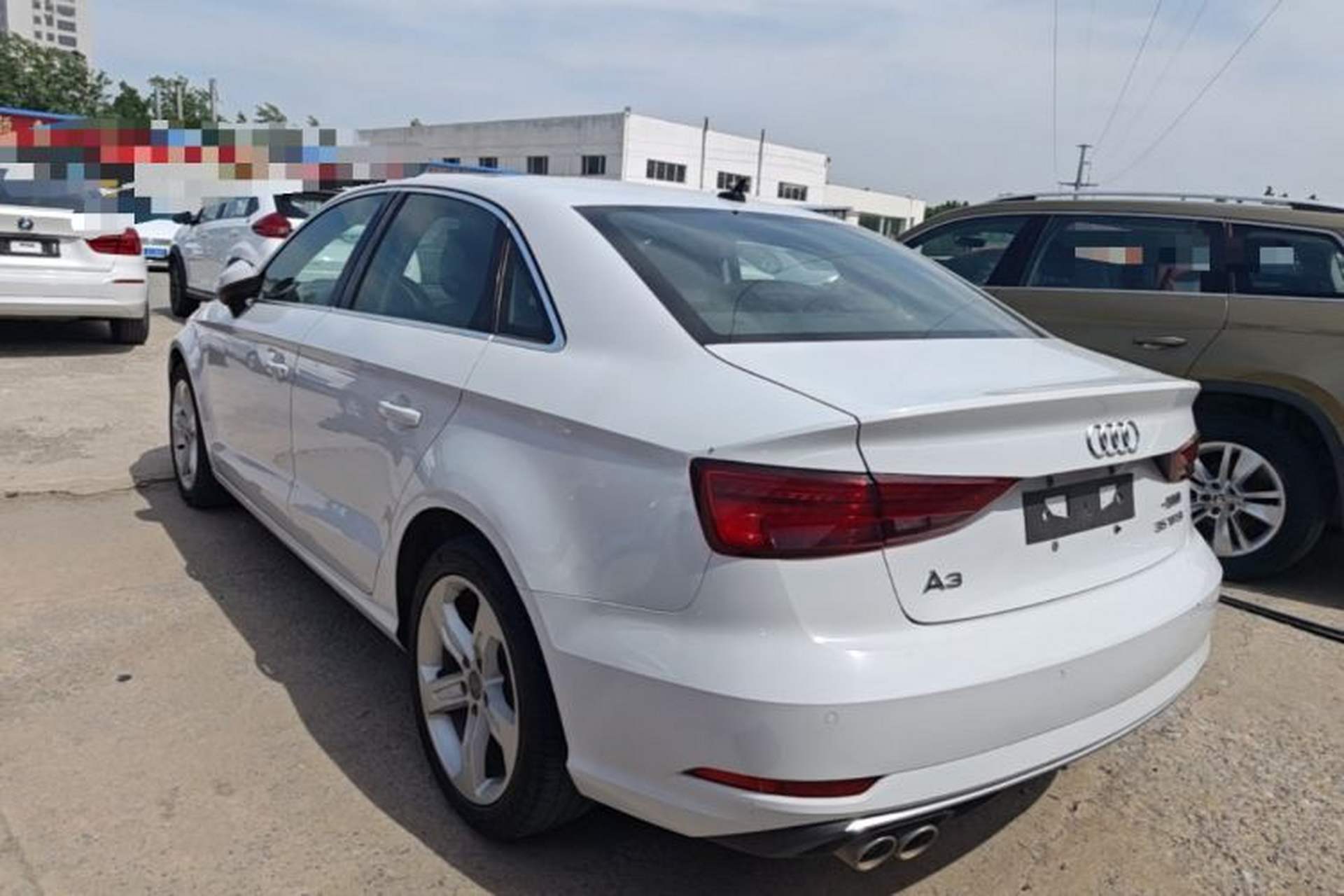 Used Audi A3 2020 Restyled Limousine 35 TFSI Ambition Version China VI Rear Left 45 Deg