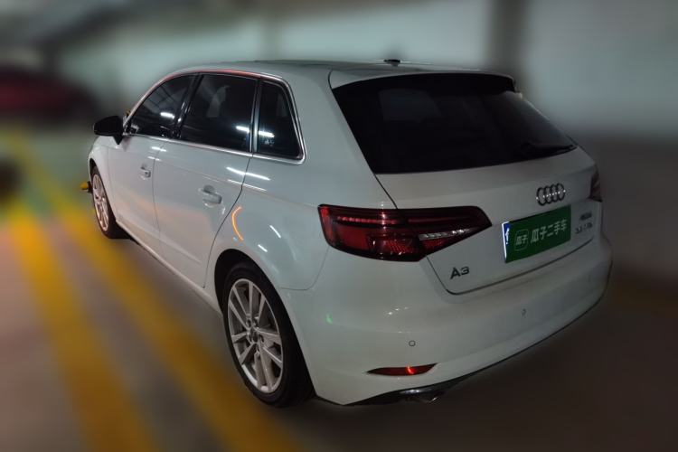 Used Audi A3 2020 Restyled Sportback 35 TFSI Entry-Level China VI Emission Standard Rear Left 45 Deg