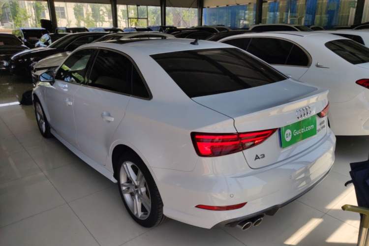 Used Audi A3 2020 Limousine 35 TFSI Fashion Edition China VI Emission Standard Rear Left 45 Deg