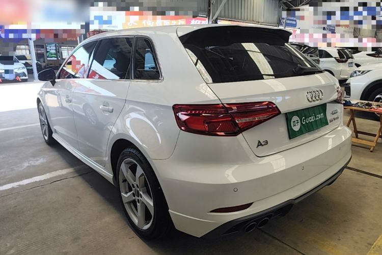 Used Audi A3 2020 Sportback 35 TFSI Fashion Edition China VI Emission Standard Rear Left 45 Deg